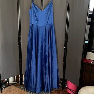 B Darlin Royal Blue Maxi Dress